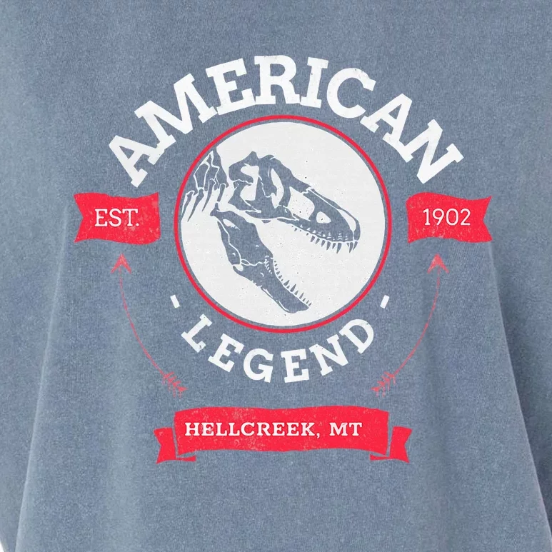 American Legend T Rex Fossils Hell Creek Montanna Formation Garment-Dyed Women's Muscle Tee