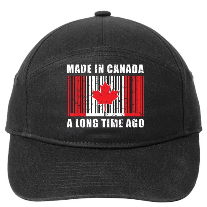 A Long Time Ago Canadian Made In Canada 7-Panel Snapback Hat