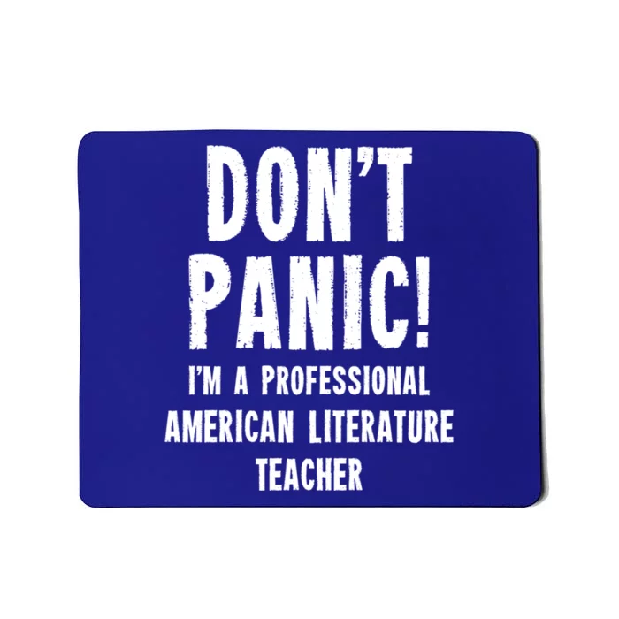 American Literature Teacher Gift Mousepad