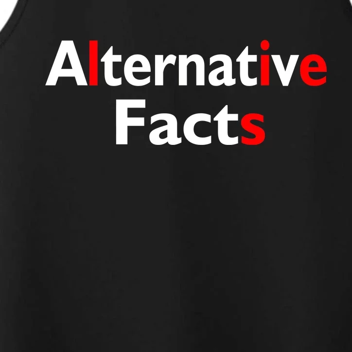 Alternative Facts Lies Performance Tank