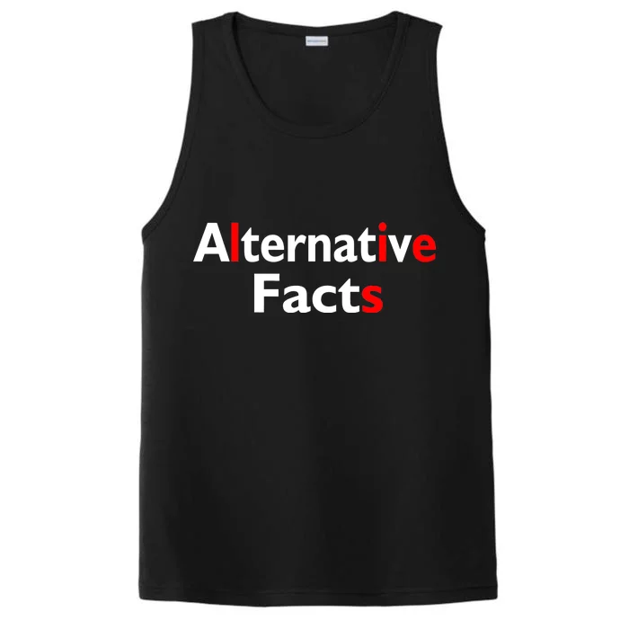 Alternative Facts Lies Performance Tank