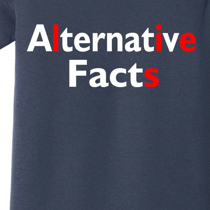 Alternative Facts Lies Baby Bodysuit