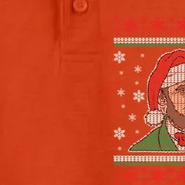 Abe Lincoln Usa President Santa Claus Ugly Christmas Sweater Great Gift Dry Zone Grid Performance Polo