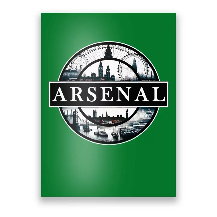 Arsenal London Uk Souvenir Landmark England Poster