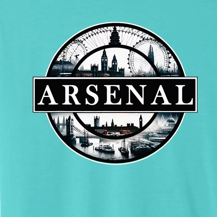 Arsenal London Uk Souvenir Landmark England ChromaSoft Performance T-Shirt