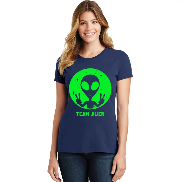 Alien Lover Ufo Abduction Team Alien Women's T-Shirt