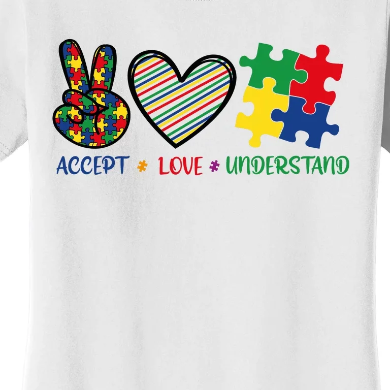 Accept Love Understand Women's T-Shirt