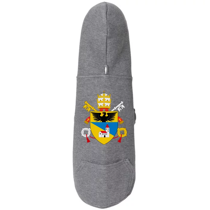 Amoris Laetitia Vatican City Coat Of Arms Of Pope Francis Papal Coats Of Arms U Doggie 3-End Fleece Hoodie