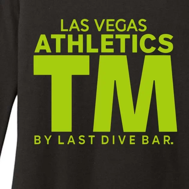 Atthecoliseum Las Vegas Athletics Tm Womens CVC Long Sleeve Shirt