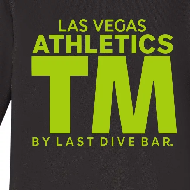 Atthecoliseum Las Vegas Athletics Tm Baby Long Sleeve Bodysuit