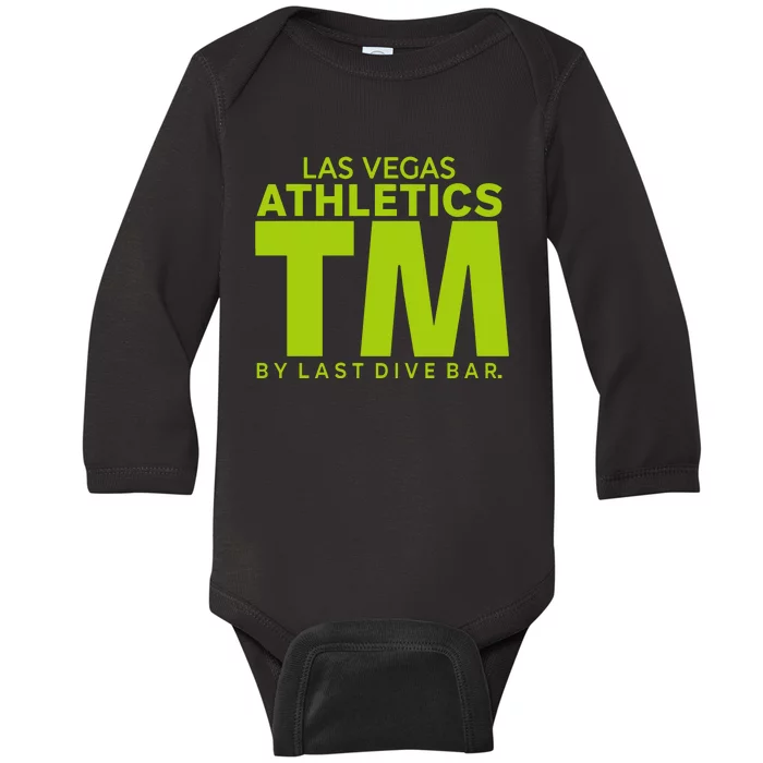 Atthecoliseum Las Vegas Athletics Tm Baby Long Sleeve Bodysuit