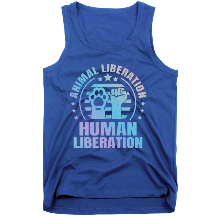 Animal Liberation Vegeterian Vegan Meaningful Gift Tank Top