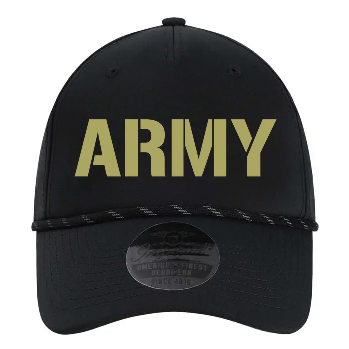 Army Logo Vintage Thin Line American Flag Back And Front Performance The Dyno Cap