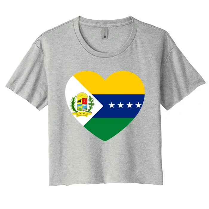 Apure Love Venezuela Gift Women's Crop Top Tee