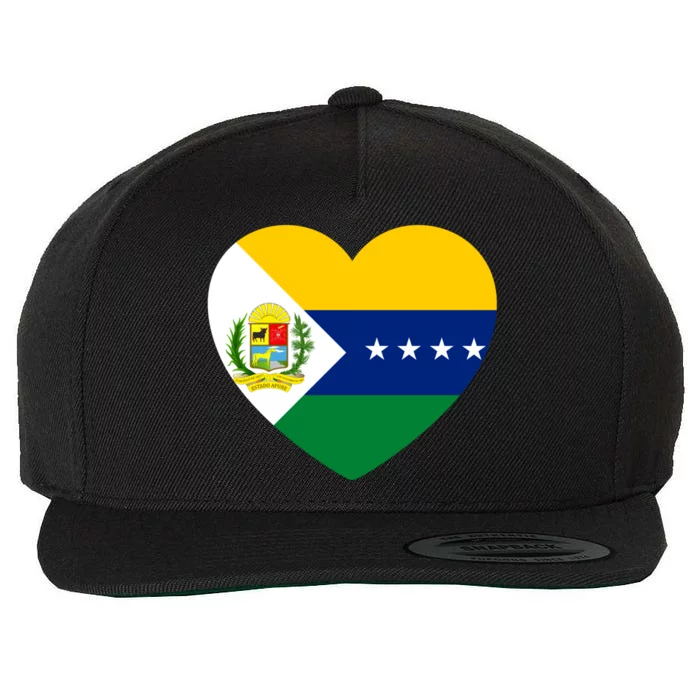 Apure Love Venezuela Gift Wool Snapback Cap