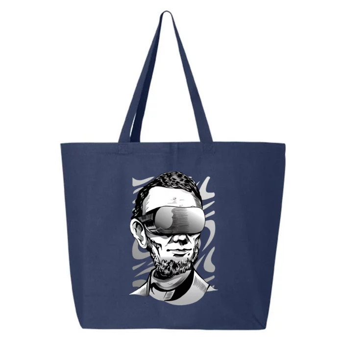 Abraham Lincoln Virtual Reality Glasses 25L Jumbo Tote