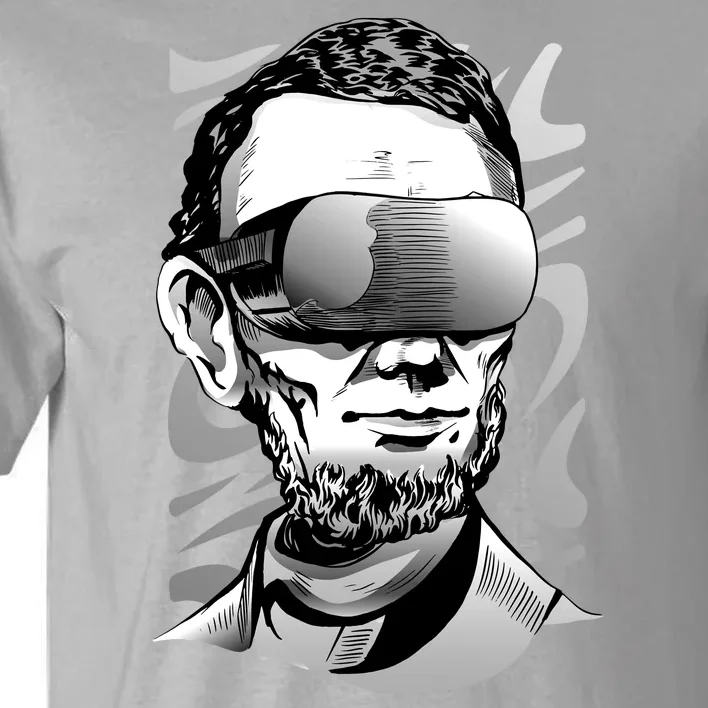 Abraham Lincoln Virtual Reality Glasses Tall T-Shirt