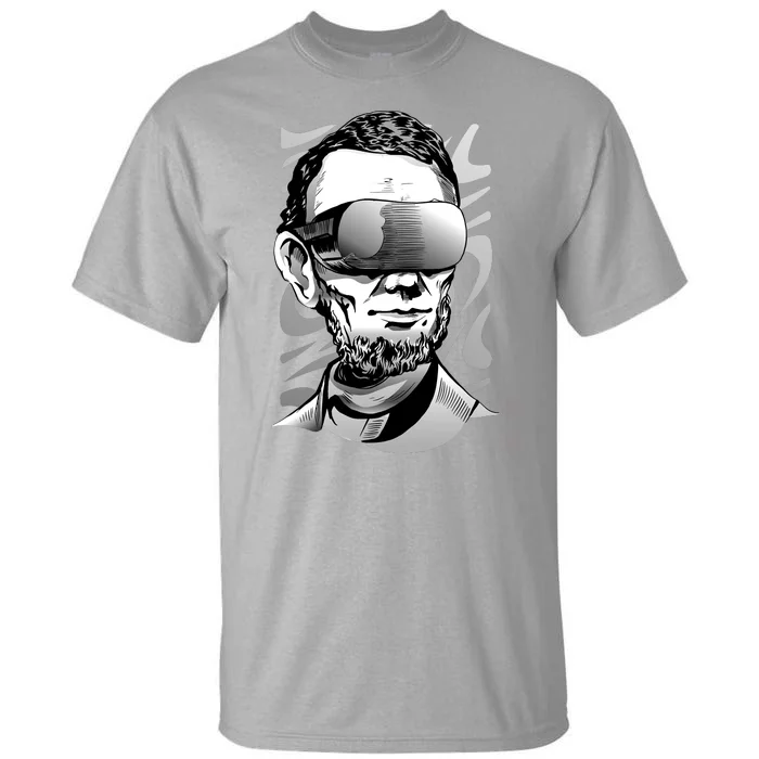 Abraham Lincoln Virtual Reality Glasses Tall T-Shirt