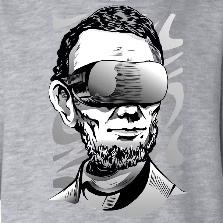 Abraham Lincoln Virtual Reality Glasses Toddler Hoodie