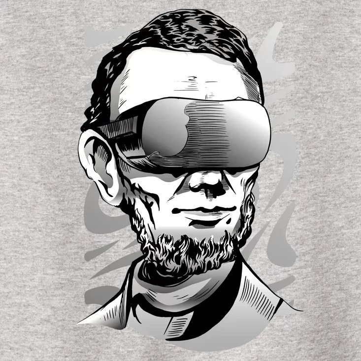 Abraham Lincoln Virtual Reality Glasses Toddler T-Shirt