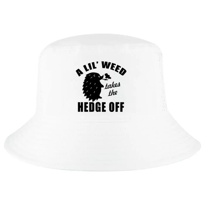 A Lil' Weed Takes The Hedge Off Cool Comfort Performance Bucket Hat