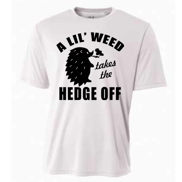 A Lil' Weed Takes The Hedge Off Cooling Performance Crew T-Shirt