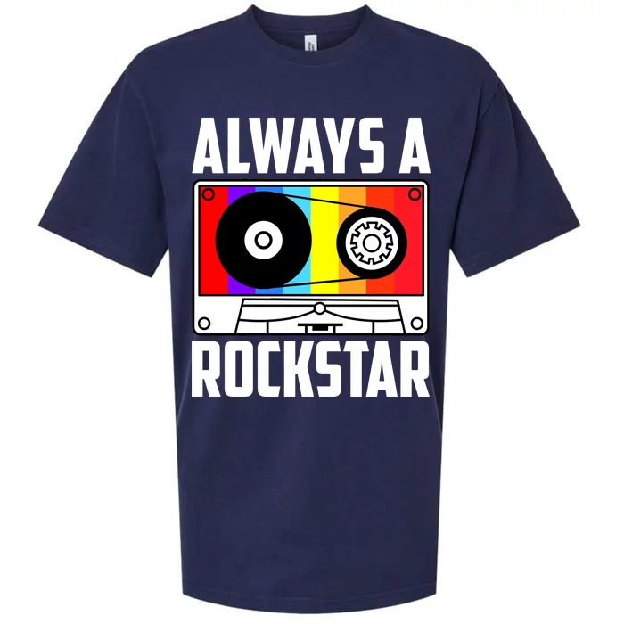 Always A Rockstar Vintage Casette Sueded Cloud Jersey T-Shirt