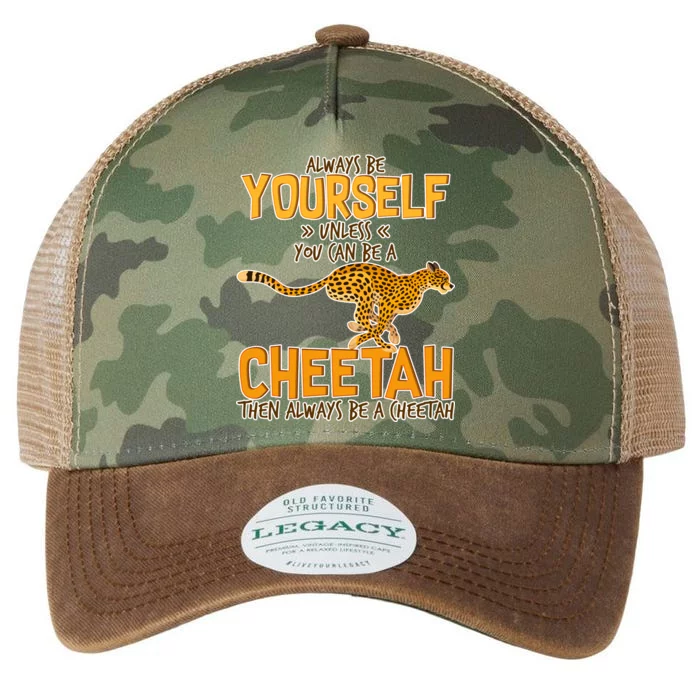 Always Be A Cheetah Legacy Tie Dye Trucker Hat