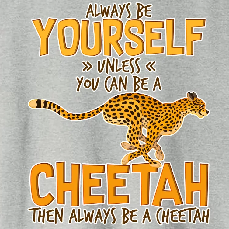 Always Be A Cheetah Women's Crop Top Tee