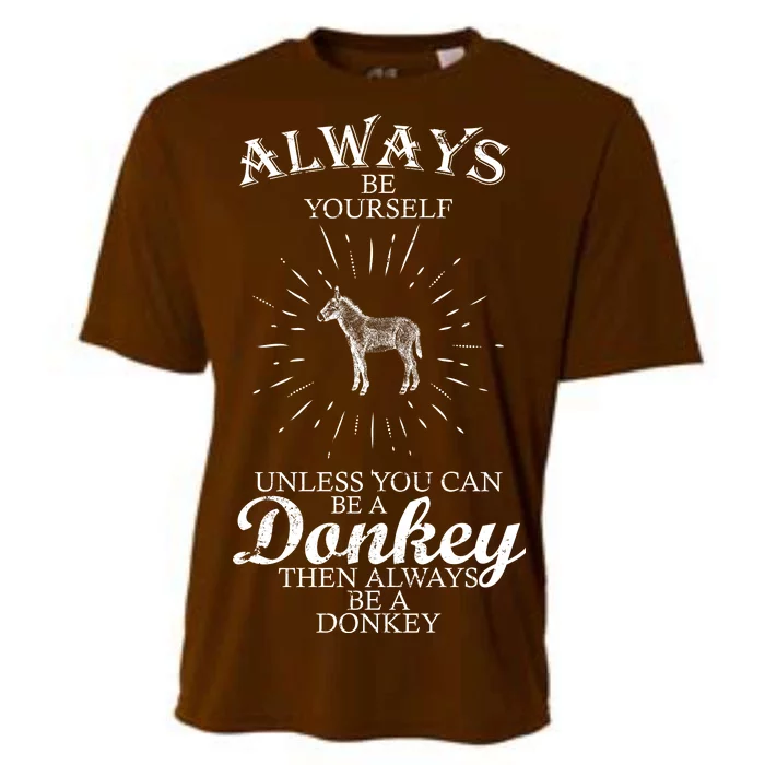 Always Be A Donkey Cooling Performance Crew T-Shirt