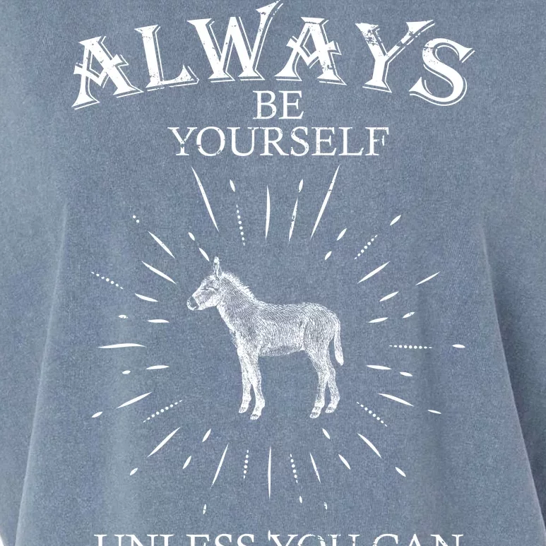 Always Be A Donkey Garment-Dyed Women's Muscle Tee