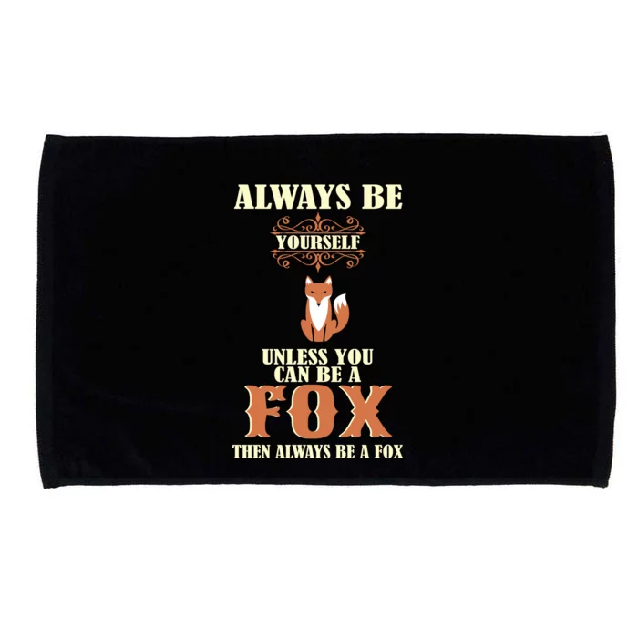 Always Be A Fox Microfiber Hand Towel