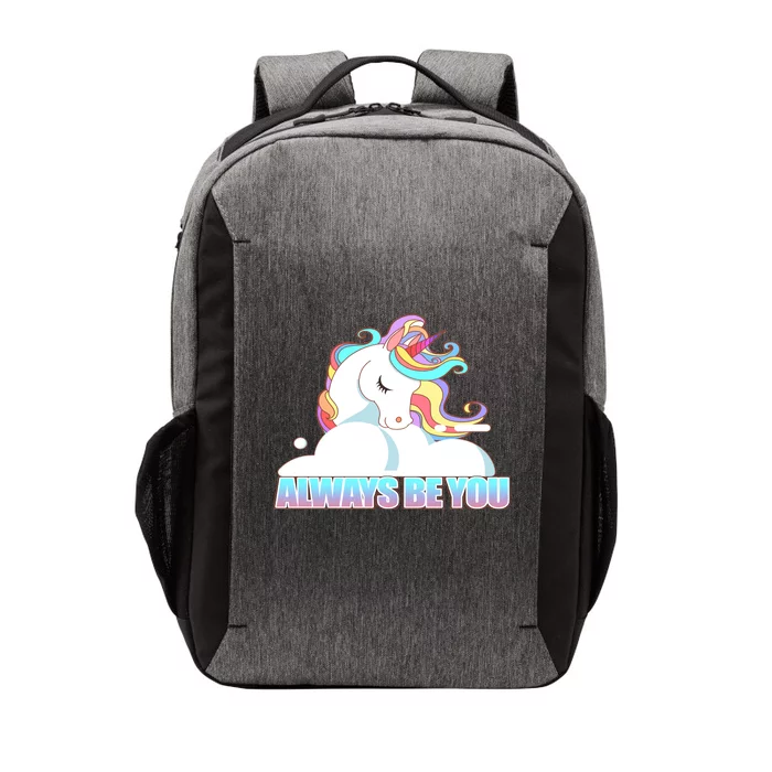 Always Be You Unicorn Vector Backpack