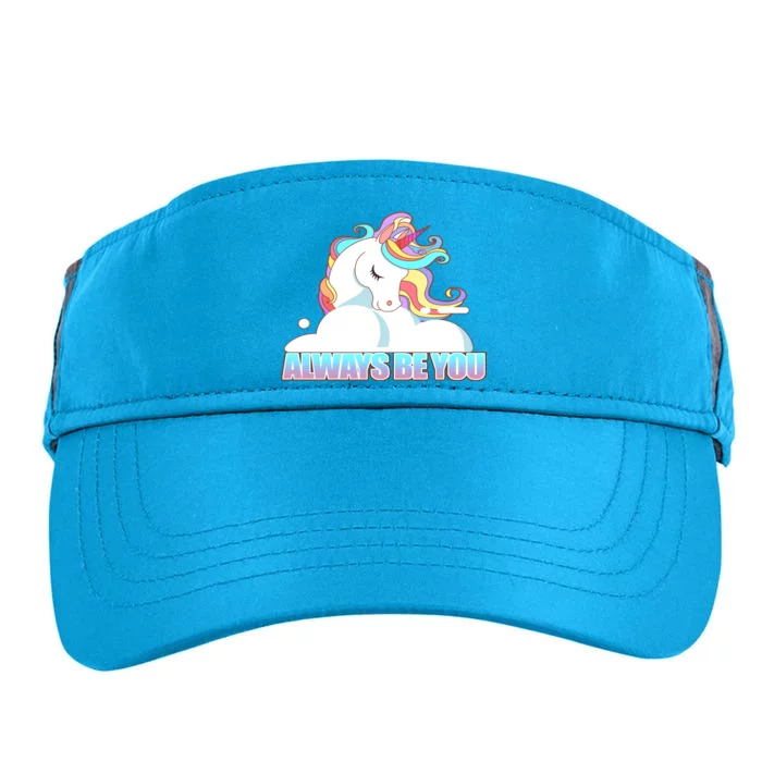 Always Be You Unicorn Adult Drive Performance Visor