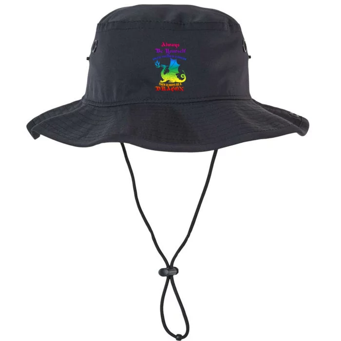 Always Be Yourself Unless You Can Be A Dragon Legacy Cool Fit Booney Bucket Hat