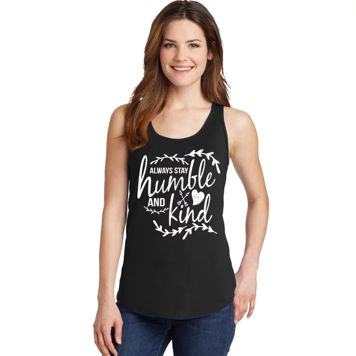 Always Stay Kind Humble Anti-Bullying Ladies Essential Tank