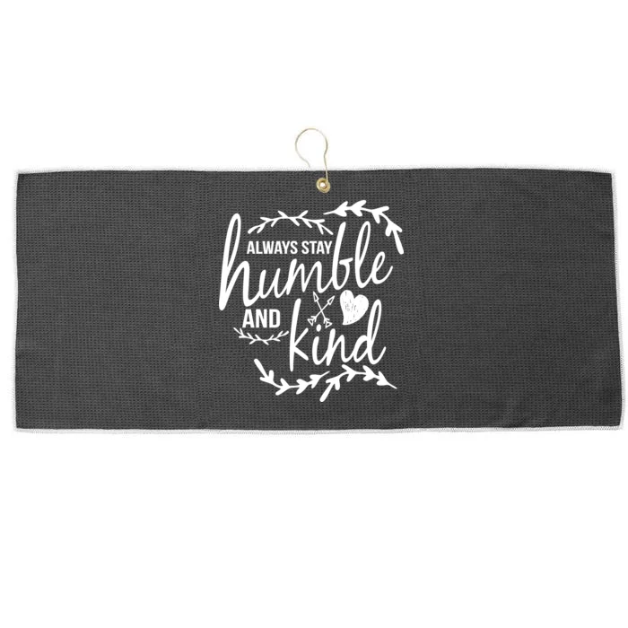 Always Stay Kind Humble Anti-Bullying Large Microfiber Waffle Golf Towel