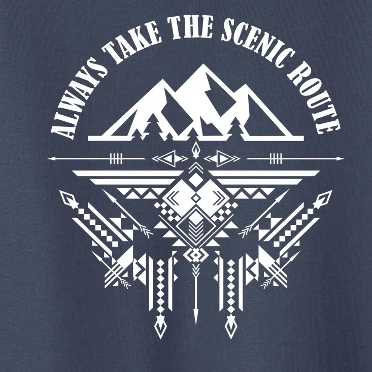 Always Take The Scenic Route Toddler T-Shirt