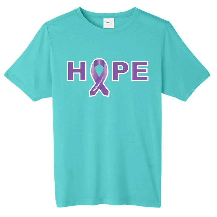 Alzheimer's Disase Awareness Ribbon ChromaSoft Performance T-Shirt