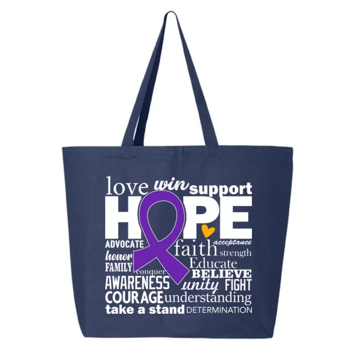 Alzheimer's Hope Love Support 25L Jumbo Tote