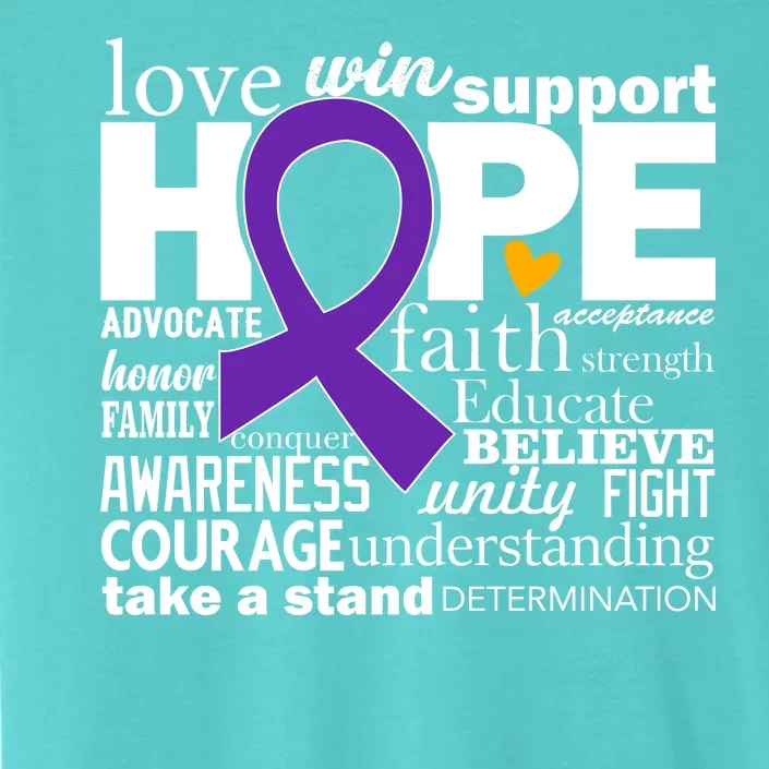 Alzheimer's Hope Love Support ChromaSoft Performance T-Shirt