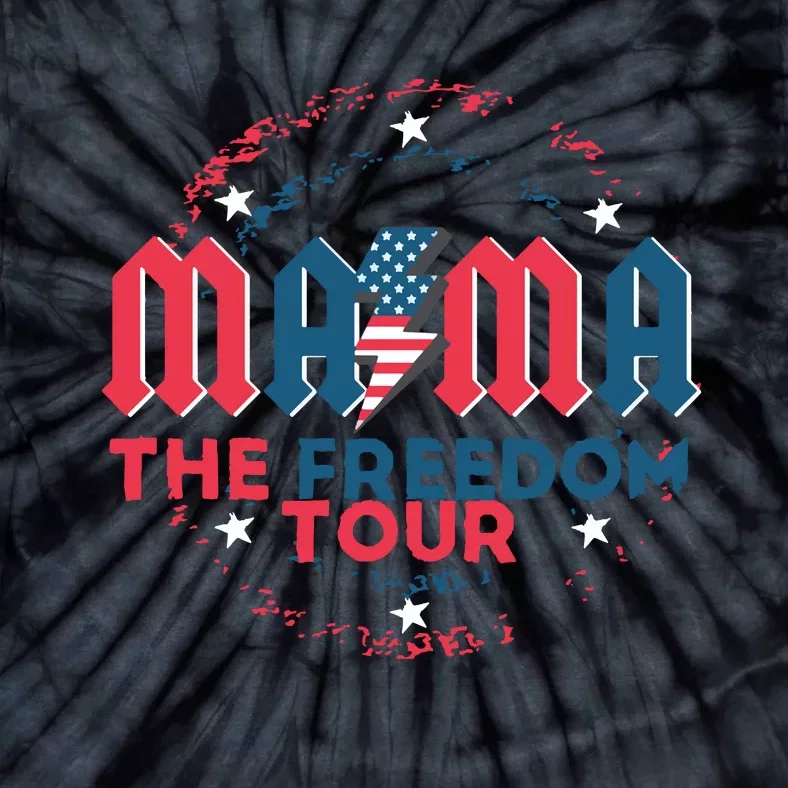 American Mama 4th Of July Tie-Dye T-Shirt