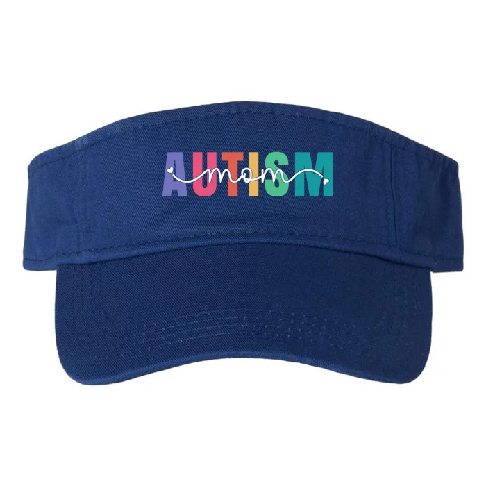 Autism Mom Autism Awareness For Mama Neuro Diverse Gift Valucap Bio-Washed Visor