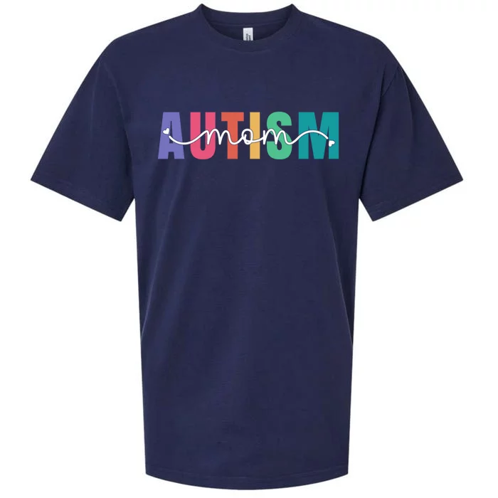 Autism Mom Autism Awareness For Mama Neuro Diverse Gift Sueded Cloud Jersey T-Shirt