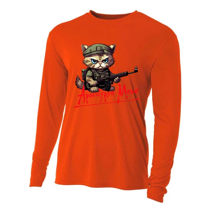 Apocalypse Meow Cooling Performance Long Sleeve Crew