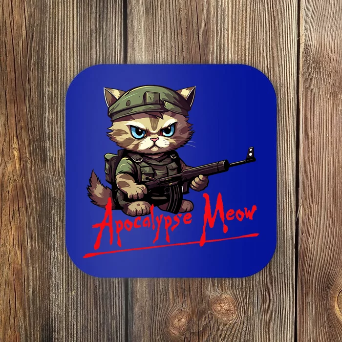 Apocalypse Meow Coaster