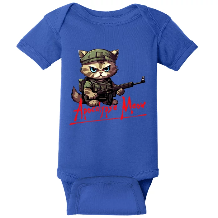 Apocalypse Meow Baby Bodysuit