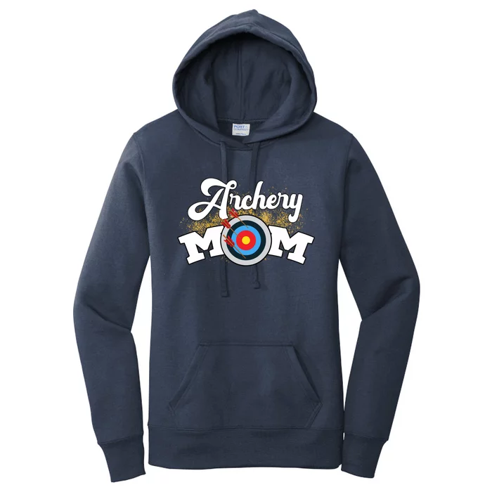 Archery Mom Archer Bow Arrow Mother's Day Sports Lover Gift Women's Pullover Hoodie