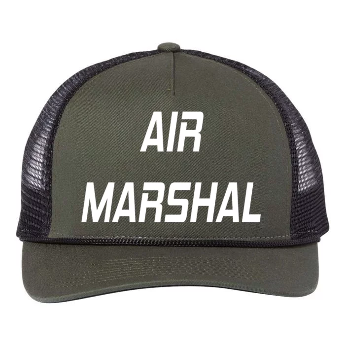 Air Marshal Retro Rope Trucker Hat Cap