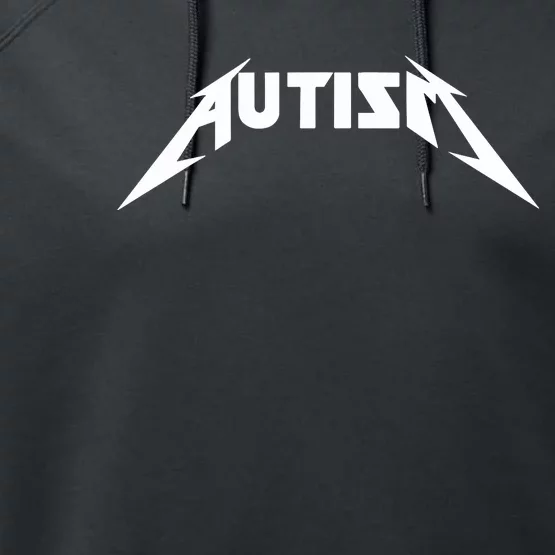 Autism Meme Performance Fleece Hoodie